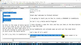 Codeblocks Tutorial **HelloWorld**