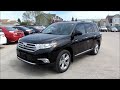 2013 toyota highlander limited 4wd 시동 둘러보기 및 차량 투어