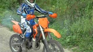 KTM 85 sx 2006 what a twat :D