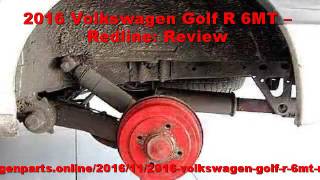 2016 Volkswagen Golf R 6MT – Redline: Review
