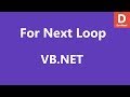 VB.Net For Next Loop
