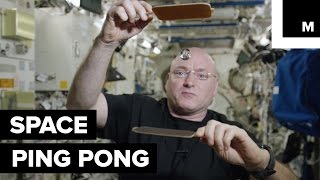 Watch Astronaut Scott Kelly Transform Water Into a Space Ping Pong Ball