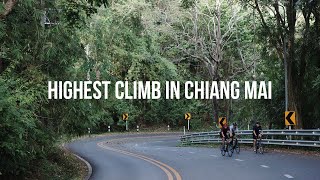 Cycling Doi Pui climb to a secret coffee village