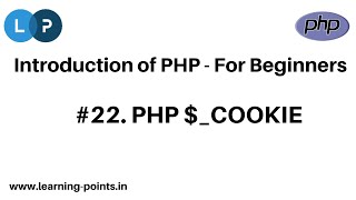 PHP Cookie | Create Cookie variable | Print Cookie | Delete Cookie | PHP Super Global Variable