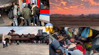 Kanpur To Mumbai By Train 🚂 || Time to ADVENTURE ||  Budget Traveller || Mumbai Vlog Episode No. 1