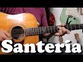 Sublime - Santeria - Super Easy Beginner Acoustic Guitar Tutorial