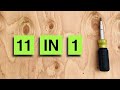 My favorite screwdriver! Klein Tools 11-in-1 Screw and Nut Driver REVIEW