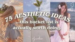 ULTIMATE SUMMER BUCKET LIST | 75 things you’ll actually want to do! 🌺