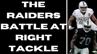The Las Vegas Raiders HAVE A BATTLE AT RT | The Sports Brief Podcast