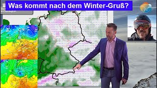 Was kommt nach dem Winter-Gruß? Ein paar Tage kalt \u0026 etwas Schnee, dann Milderung bis Ende Februar.