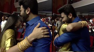 Sharwanand Tight Hugs To Sai Pallavi At Adavallu Meeku Joharlu | Srimedia Entertainments