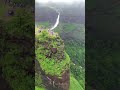 magical savlya ghat❤️🍃 savlyaghat tamhinighat sahyadri droneshots drone waterfall monsoon