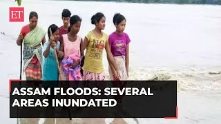 Assam Floods: Heavy rainfall continues, several areas inundated; rescue operations underway