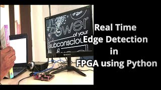 Real Time Edge Detection in FPGA using Python