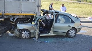 Bu kadarda olmaz diyeceğiniz araç içinden çekilmiş trafik kazaları