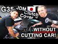 G35 JDM Brake/Clutch Master Cylinder Cover Kit Install **WITHOUT CUTTING CAR** [Sponsored??]