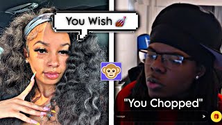 CALLING GIRLS βCHOPPEDβ TO GET THEIR REACTION π PART 8 (MONKEY APP)