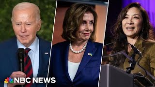 LIVE: Biden awards Medal of Freedom to Nancy Pelosi, Michelle Yeoh and others |