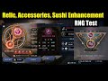 Black Desert Mobile Testing Accessories, Relics & Sushi Enhancement RNG