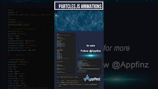 Particles.js Animations is beautiful touchable animation asset