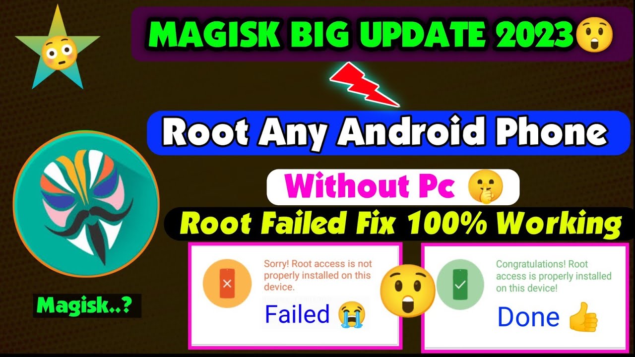 How To Root Your Android Phone Magisk App Root Without Pc | Android 11 ...