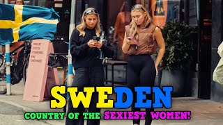 Life in SWEDEN in 2024! - A COUNTRY OF EXTREMELY BEAUTIFUL WOMEN and WONDERFUL N