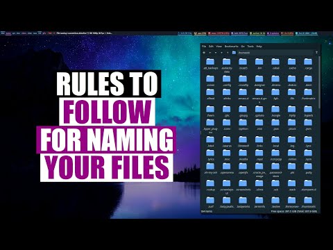 Should file names be capitalized?