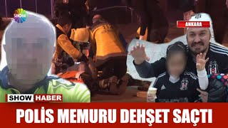 Polis memuru dehşet saçtı