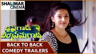 Krishnagaadi Veera Premagaadha Back to Back  Comedy Trailers || Shalimarcinema