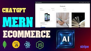 MERN Stack Full Course With AI - ECommerce App with Admin Panel : React, ChatGpt, Bootstrap, Node js