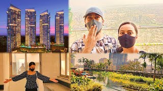 Dream House Tour Auris Serenity Malad West Mumbai | Mumbai City Couple Vlog | Auris Clara