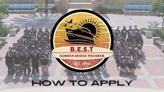 EOP Summer Bridge 2024: How to Apply Walk-Through