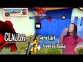 Claud FF Vs Garo girl gaming boost | #garenafreefirehighlights | total gaming time 10:13 minutes