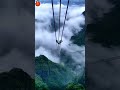 top world wired dangerious cable car rides in clouds