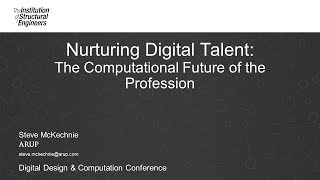 Nurturing digital talent - the computational future of the profession