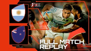 Argentina v New Zealand | Full Match Replay | Singapore Sevens Cup Final