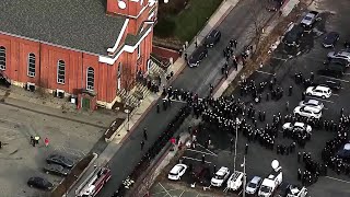 VIDEO NOW: Worcester Firefighter Wake