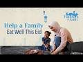 It Starts With One Family. Your Qurbani Reaches Many