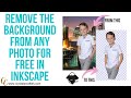 Remove the background from photos for free using Inkscape