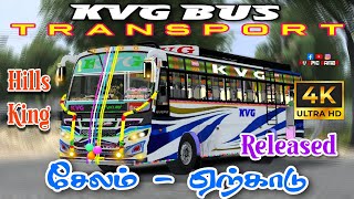 🎀🤩😍 KVG BUS LIVERY RELEASED ✨ MUTHU BUS MOD ☺️ #yercaud #kvgbus #hillsbus #rider #hillsrider #livery