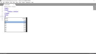7 Empty HTML Elements and Empty HTML Heading