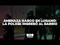 Telefe Noticias en el MEGAOPERATIVO POLICIAL en VILLA LUGANO por ENFRENTAMIENTOS entre NARCOS