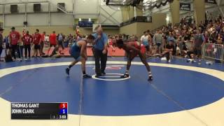 74kg q, Thomas Gantt, Wolfpack WC vs John Clark, TarHeel WC