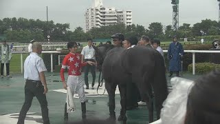 レッドダンルース 坂井瑠星騎手 現地 口取り 3歳以上1勝クラス 2024/9/22 中京競馬場 7R