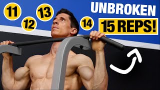 How to Do 15 PULLUPS OR MORE in a Row (GUARANTEED!)