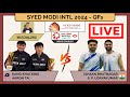 KANG KX/A TAI 🇲🇾 vs. BHATNAGAR/UDAYAKUMAR 🇮🇳 LIVE! Syed Modi Intl 2024 QFs | Darence Chan Watchalong