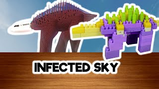 Cara Membuat Lego Infected Sky Dari Balok Susun