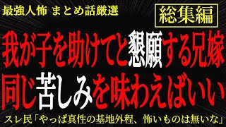 【総集編】【2chヒトコワ】我が子を助けてと懇願する私の人生を崩壊させた兄嫁　同じ苦しみを味わえばいい【作業用】【睡眠用】