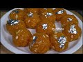 motichur laddu at home motichoor laddu recipe by chef m afzal