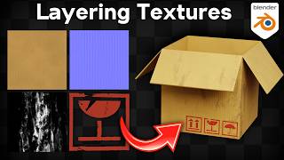 Use Multiple UV Maps to Layer Textures in Blender